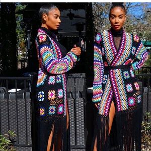 Handmade Crochet Duster